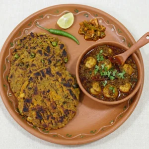 traditional marwadi dum aloo tikkad (pure desi ghee combo)