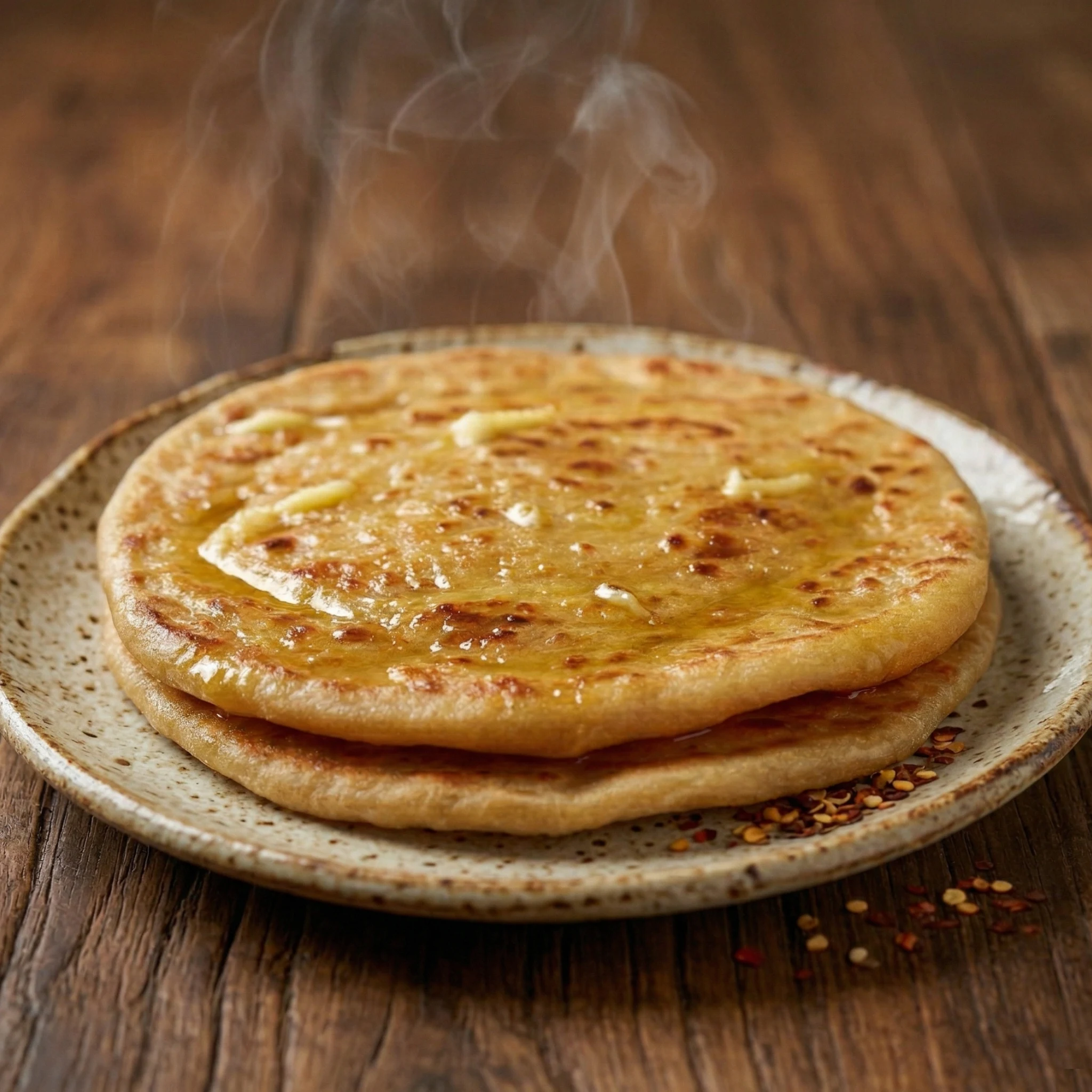 crispy layered paratha (marwari paratha)